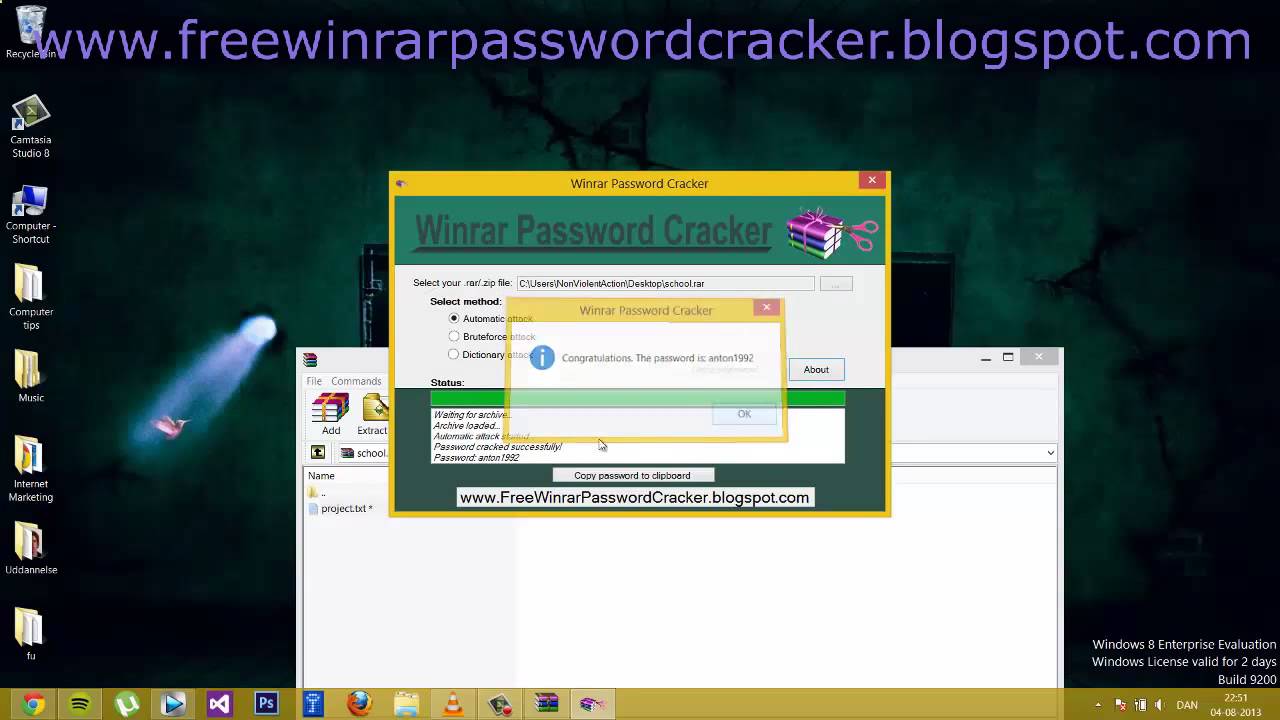 rar password cracker download